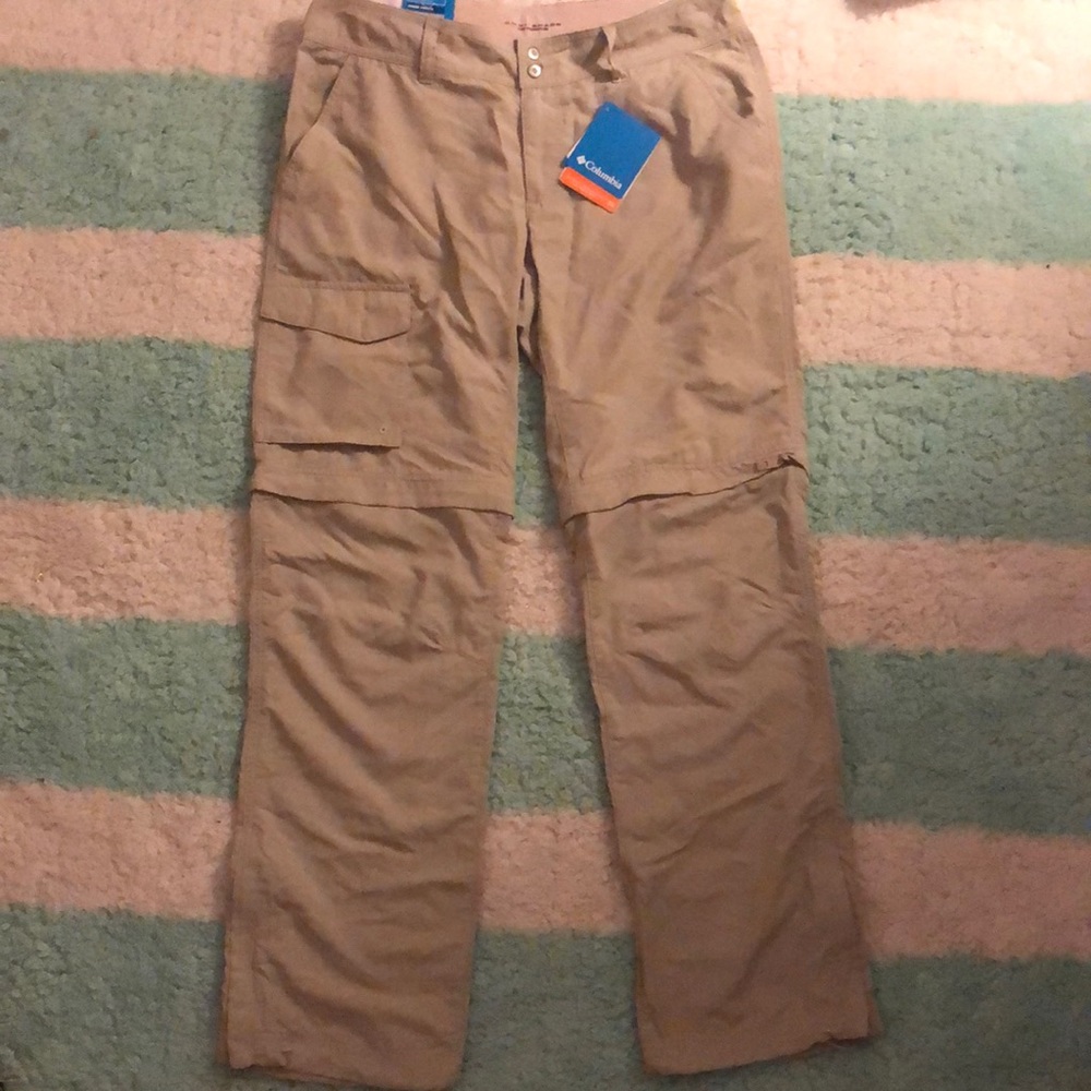Tan Columbia pant/short